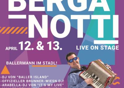 Flyer von DJ Berganotti